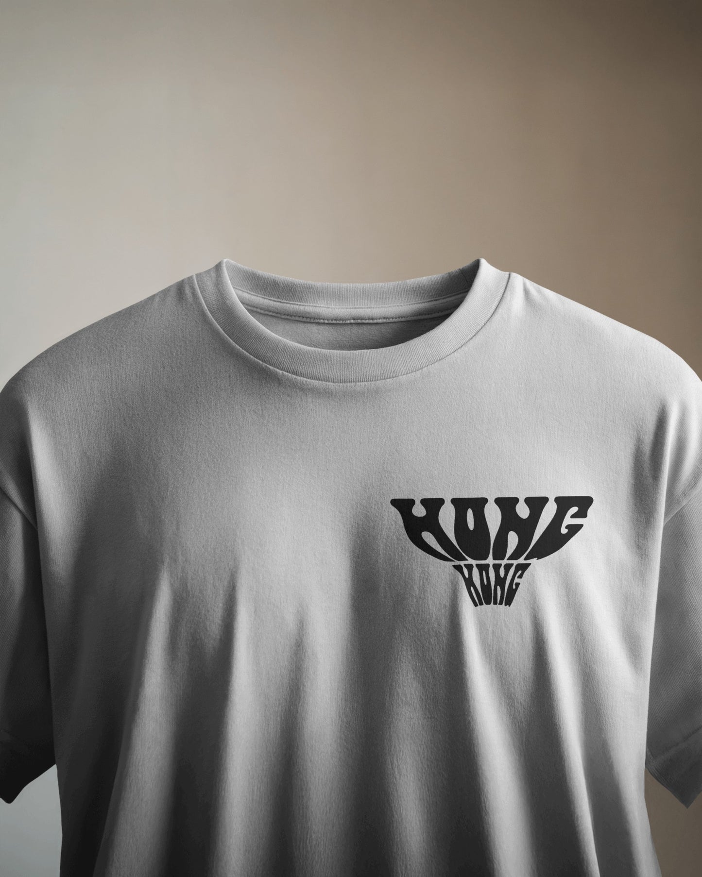 Hong Kong Distorted T-Shirt - Orange